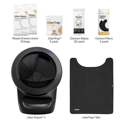 Litter-Robot 4 Self-Cleaning Litter Box Bundle