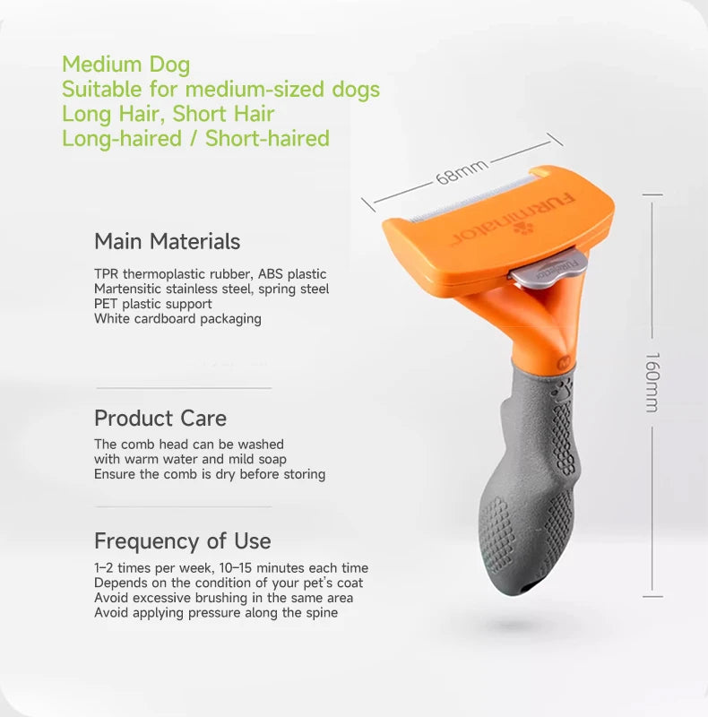 HOOPET Pet Deshedding Brush