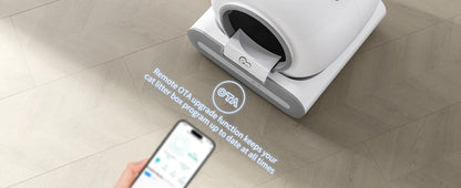 DOEL 65L Smart Self-Cleaning Litter Box