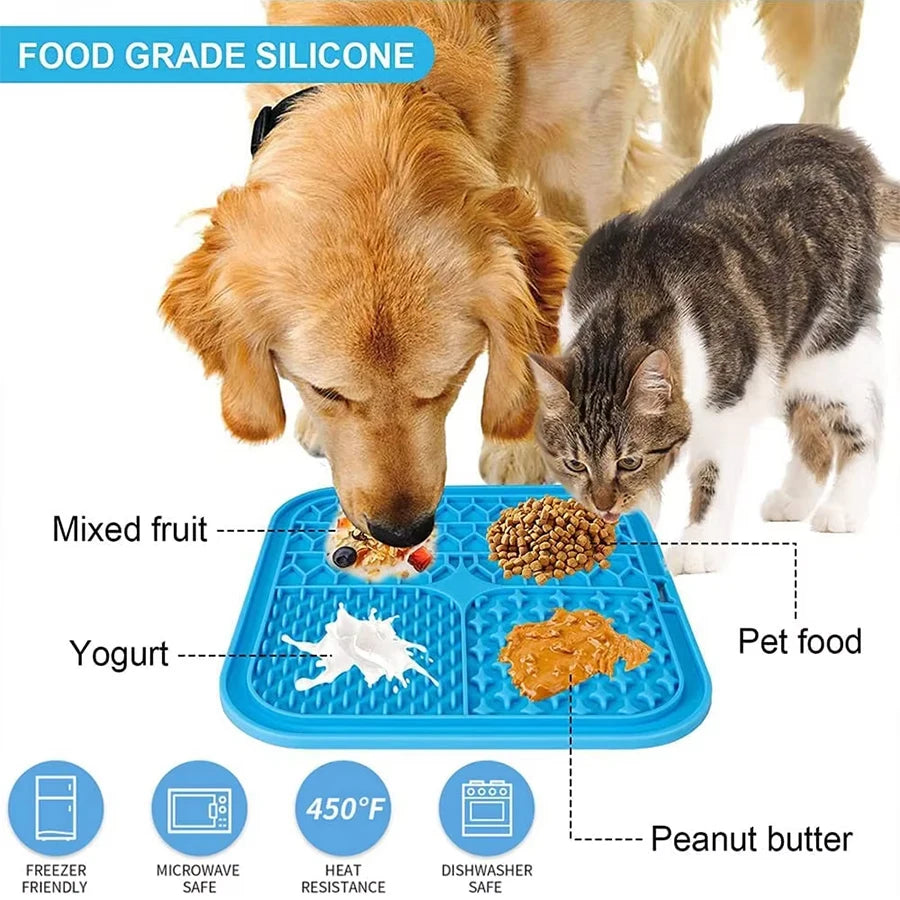 Silicone Slow-Feeding Lick Mat