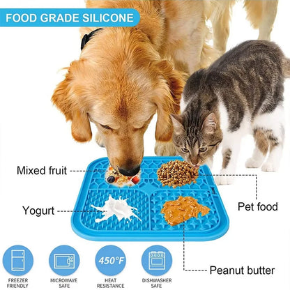 Silicone Slow-Feeding Lick Mat