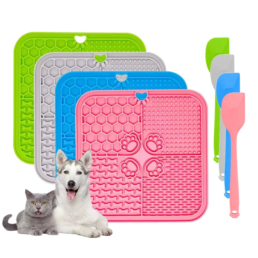 Silicone Slow-Feeding Lick Mat