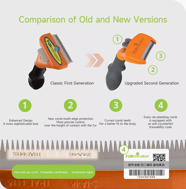 HOOPET Pet Deshedding Brush