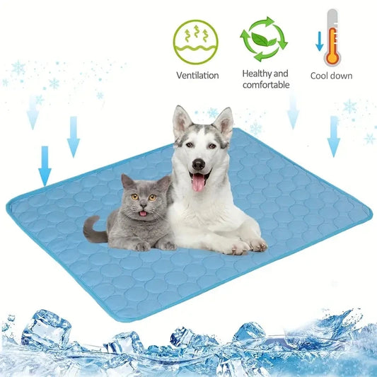 Dog Cooling Mat – Gel Ice Pad for Small & Large Pets
