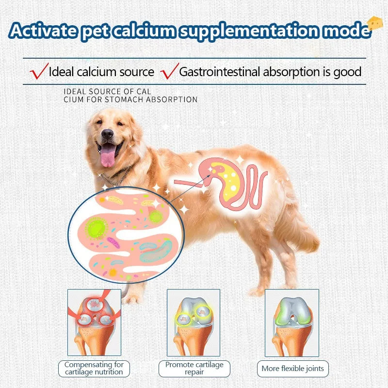 Freeze-Dried Cheese Bites for Cats & Dogs