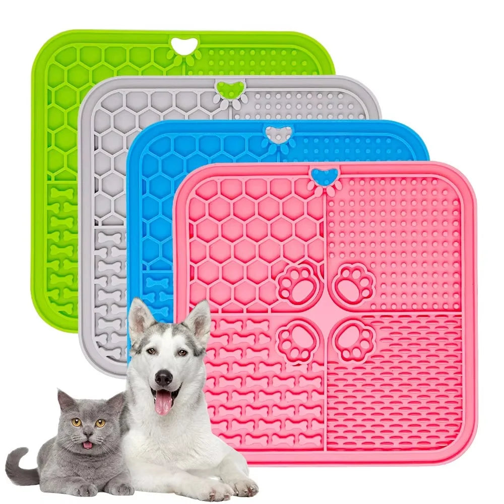Silicone Slow-Feeding Lick Mat