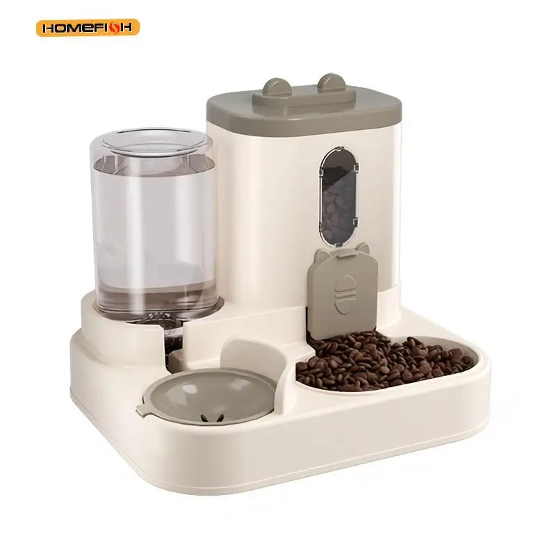 2-in-1 Cat Food and Water Dispenser