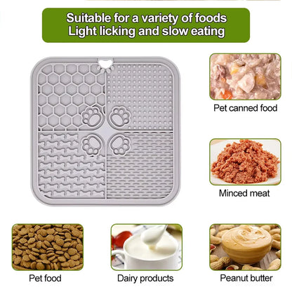 Silicone Slow-Feeding Lick Mat