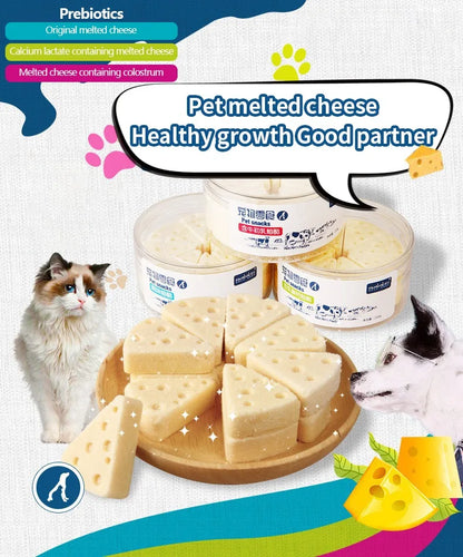 Freeze-Dried Cheese Bites for Cats & Dogs
