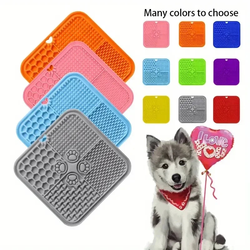 Silicone Slow-Feeding Lick Mat