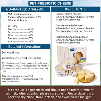 Freeze-Dried Cheese Bites for Cats & Dogs