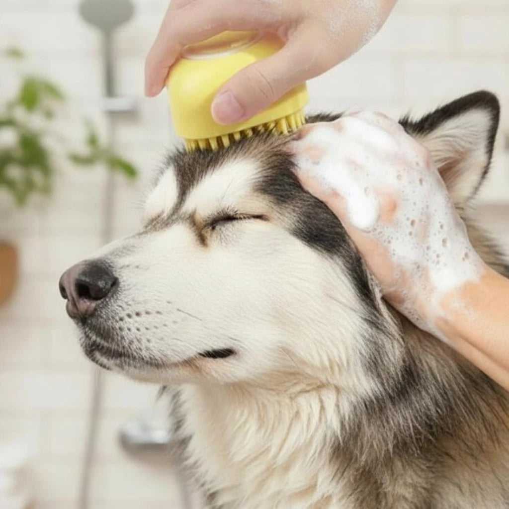 Silicone Bath & Massage Brush