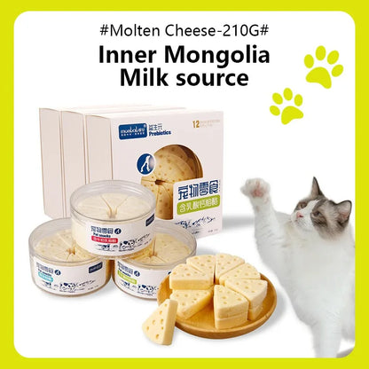Freeze-Dried Cheese Bites for Cats & Dogs