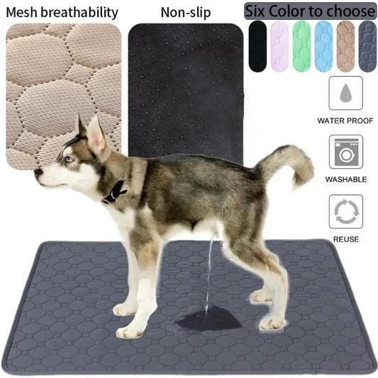 Washable Dog Pee Pad – Reusable Absorbent Puppy Training Mat