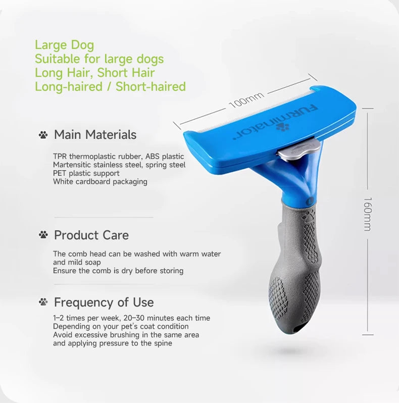 HOOPET Pet Deshedding Brush