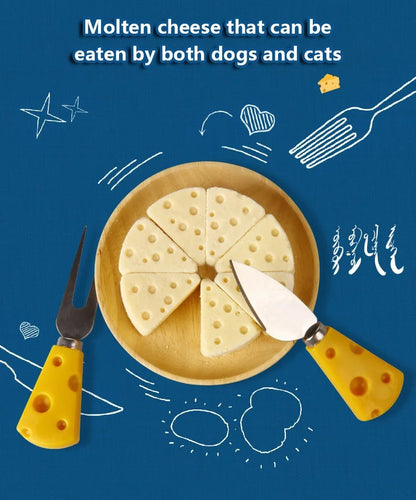 Freeze-Dried Cheese Bites for Cats & Dogs