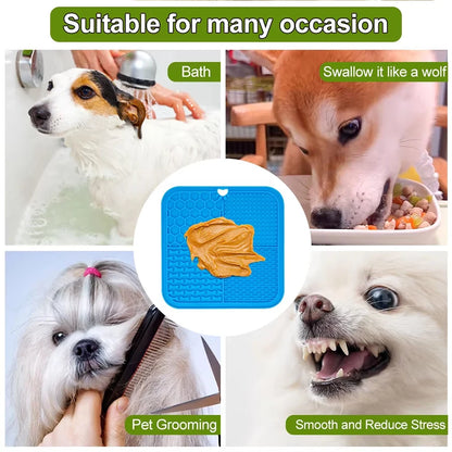 Silicone Slow-Feeding Lick Mat